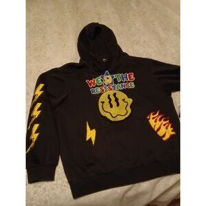 We The Resistance Black Hoodie size Large by Camp